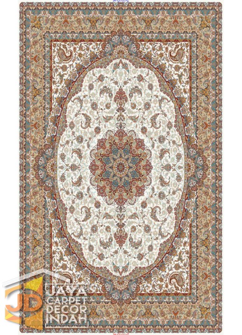 Karpet Permadani Solomon 700 Reeds BAKTASH 2912 ukuran 100x150, 150x225, 200x300, 250x350, 300x400